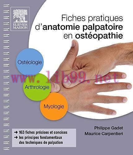 [AME]Fiches Pratiques D'anatomie Palpatoire En Ostéopathie (Hors collection) (French Edition) (...