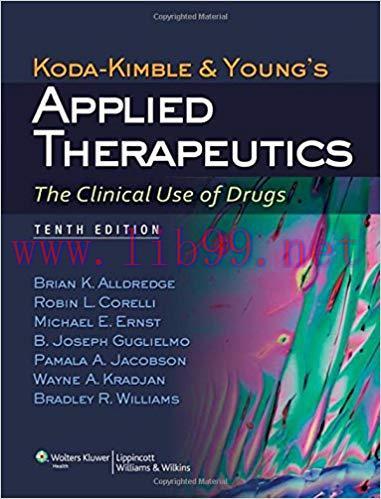 [PDF]Koda-Kimble and Young’s Applied Therapeutics 10th Edition