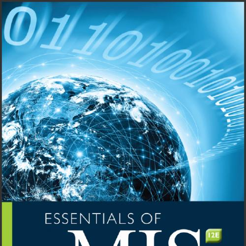 (Test Bank)Essentials of MIS 12th Edition by Kenneth C. Laudon.zip
