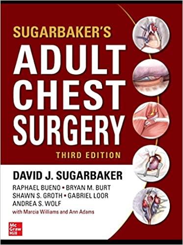 Sugarbaker’s Adult Chest Surgery, 3rd Edition [David Sugarbaker]