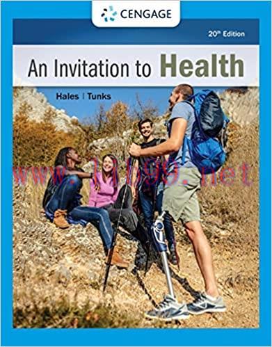 [PDF]An Invitation to Health 20th Edition [Dianne Hales]