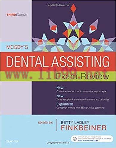 [AME]Mosby’s Dental Assisting Exam Review, 3rd Edition (Original PDF)