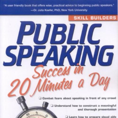 Public Speaking Success in 20 Minutes a Day 1576857468