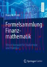 [PDF]Formelsammlung Finanzmathematik: Wissen kompakt für Studierende und Praktiker
