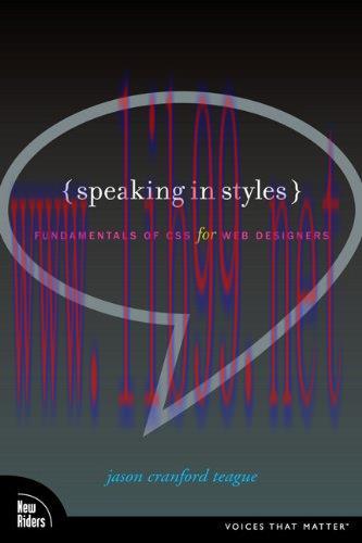 [FOX-Ebook]Speaking in Styles: Fundamentals of CSS for Web Designers