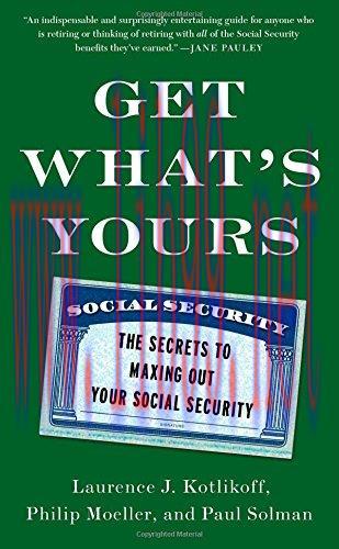[FOX-Ebook]Get What's Yours: The Secrets to Maxing Out Your Social Security