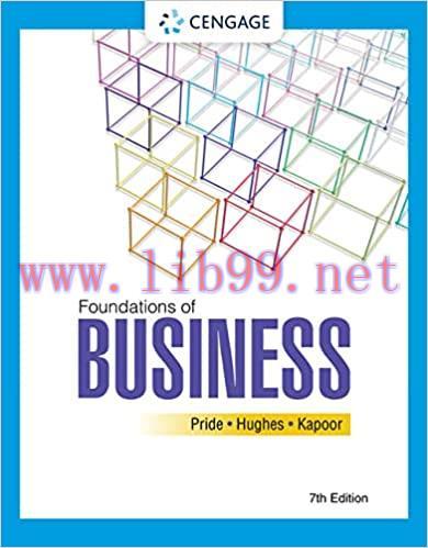 [PDF]Foundations of Business 7th Edition [William M. Pride]