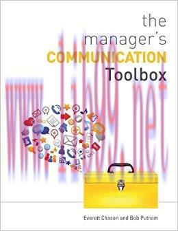 (PDF)The Manager’s Communication Toolbox