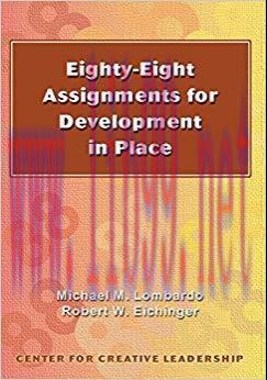 (PDF)Eighty-Eight Assignments for Development in Place