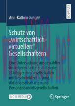 [PDF]Schutz von „wirtschaftlich-virtuellen“ Gesellschaftern: Eine Untersuchung ausgewählter Ris...
