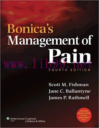 [PDF]Bonica’s Management of Pain, 4th Edition