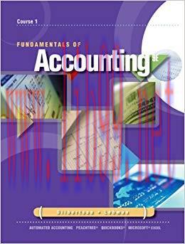 (PDF)Fundamentals of Accounting: Course 1 (Advantage) 9th Edition