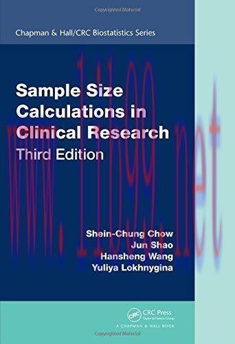 [AME]Sample Size Calculations in Clinical Research, Third Edition (PDF)