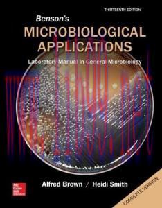 [AME]Benson's Microbiological Applications: Laboratory Manual in General Microbiology, Complete...