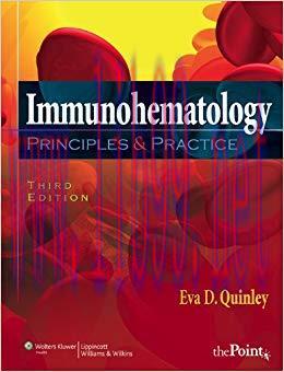 (PDF)Immunohematology: Principles and Practice (Point (Lippincott Williams & Wilkins)) 3rd Edit...