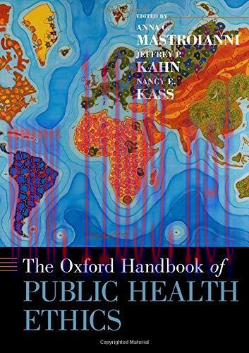 [AME]The Oxford Handbook of Public Health Ethics (Oxford Handbooks) (Original PDF)