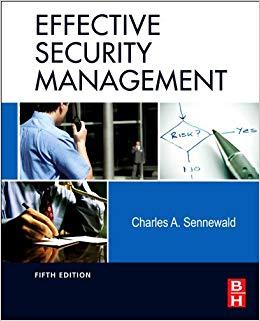 (PDF)Effective Security Management 5th Edition