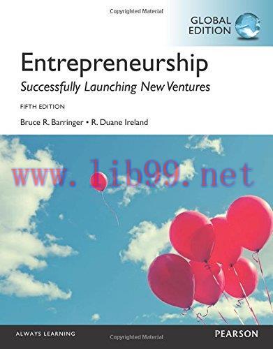 [FOX-Ebook]Entrepreneurship, Global Edition, 5th Edition