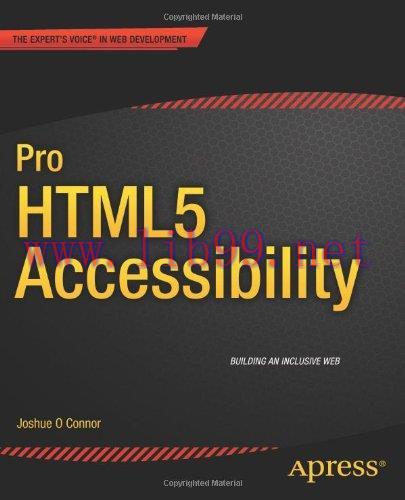 [FOX-Ebook]Pro HTML5 Accessibility