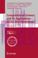 [PDF]Computational Science and Its Applications – ICCSA 2023 Workshops: Athens, Greece, July 3–...