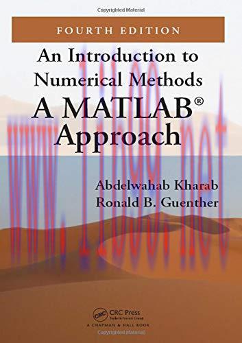 [FOX-Ebook]An Introduction to Numerical Methods: A MATLAB Approach, 4th Edition