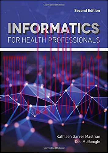 [EPUB]Informatics for Health Professionals 2nd Edition