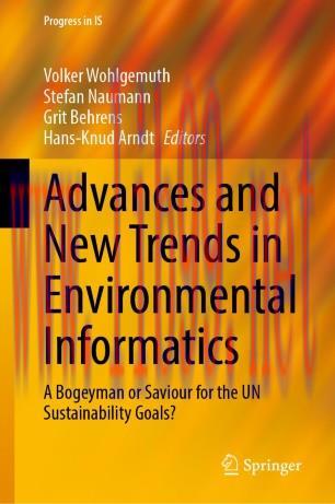 Advances and New Trends in Environmental Informatics