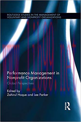 (PDF)Performance Management in Nonprofit Organizations: Global Perspectives (Routledge Studies ...