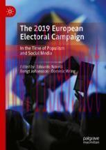 [PDF]The 2019 European Electoral Campaign: In the Time of Populism and Social Media
