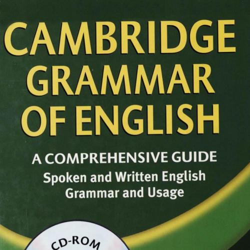 Cambridge Grammar of English_ A Comprehensive Guide - Wei Zhi