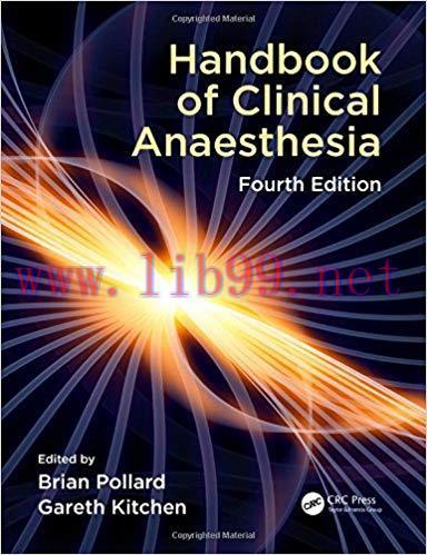 [PDF]Handbook of Clinical Anaesthesia, Fourth edition 4th Edition