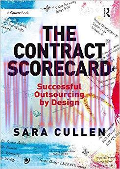 (PDF)The Contract Scorecard: Successful Outsourcing by Design 1st Edition