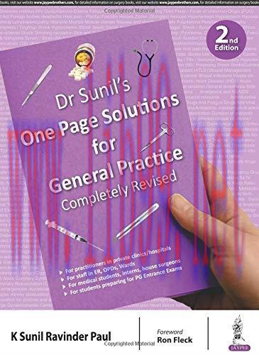 [AME]Dr Sunil's One Page Solutions for General Practice, 2nd Edition (Original PDF)