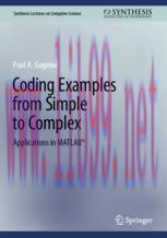 [PDF]Coding Examples from_ Simple to Complex: Applications in MATLAB®