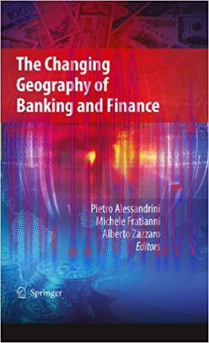 (PDF)The Changing Geography of Banking and Finance 2009 Edition