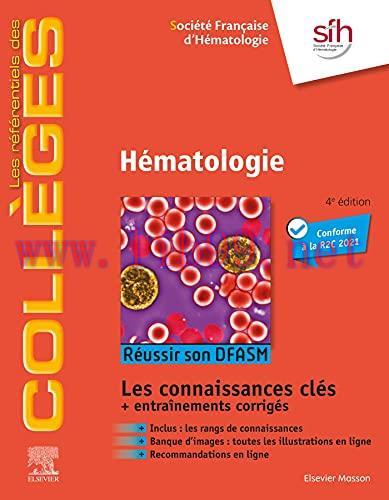 [AME]Hématologie: Réussir son DFASM – Connaissances clés, 4e (Original PDF)