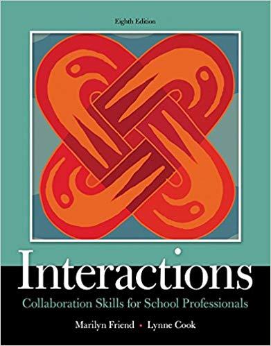 (PDF)Interactions Collaboration Skills for School Professionals (What’s New in Special Educatio...