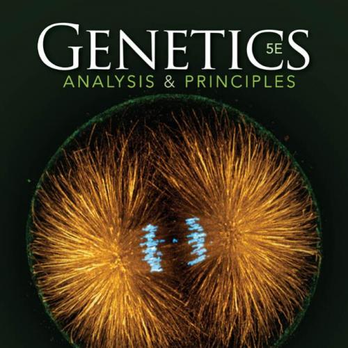 GENETICS_ ANALYSIS & PRINCIPLES, FIFTH EDITION - ROBERT J. BROOKER