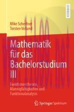 [PDF]Mathematik für das Bachelorstudium III: Funktionentheorie, Mannigfaltigkeiten und Funktion...