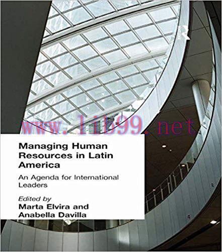 (PDF)Managing Human Resources in Latin America: An Agenda for International Leaders (Global HRM...