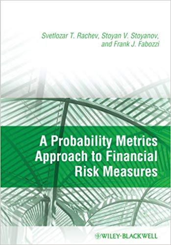 (PDF)A Probability Metrics Approach to Financial Risk Measures 1st Edition