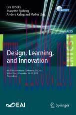 [PDF]Design, Learning, and Innovation: 6th EAI International Conference, DLI 2021, Virtual Even...