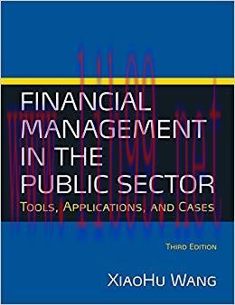 (PDF)Financial Management in the Public Sector: Tools, Applications and Cases 3rd Edition
