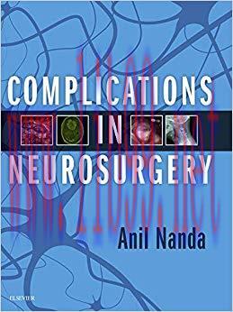 (PDF)Complications in Neurosurgery E-Book 1st Edition