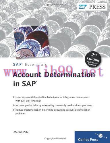[FOX-Ebook]Account Determination in SAP: Learn important account determination techniques, 2nd ...