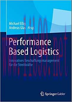 (PDF)Performance Based Logistics: Innovatives Beschaffungsmanagement für die Streitkräfte (Germ...