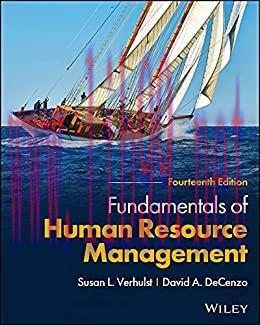 [PDF]Fundamentals of Human Resource Management 14th Edition [Susan L. Verhulst]