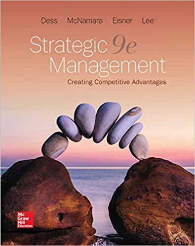 (Test Bank)Strategic Management Creating Competitive Advantages 9th Edition by Gregory Dess .zi...
