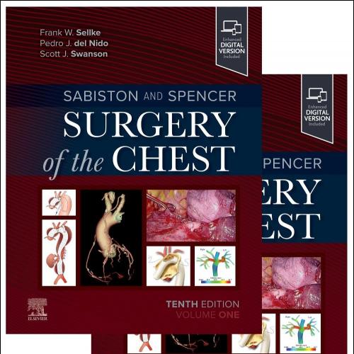 [AME]Sabiston and Spencer Surgery of the Chest, 10th edition, 2 Volume Set (ePub+Converted PDF)