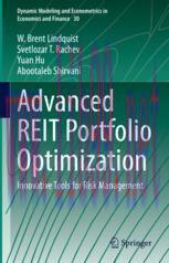 [PDF]Advanced REIT Portfolio Optimization: Innovative Tools for Risk Management